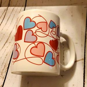 Just for You hearts on a string coffee mug